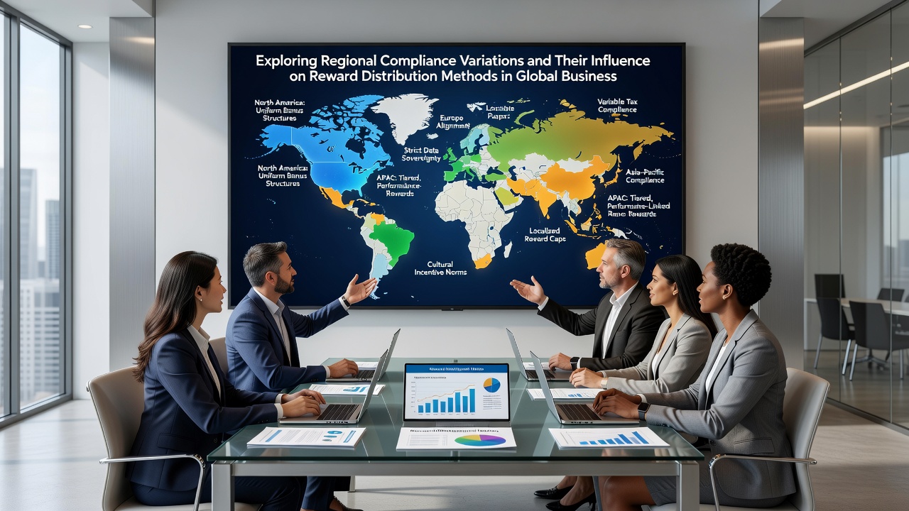 Digital platform dashboard displaying regional reward distribution adjustments
