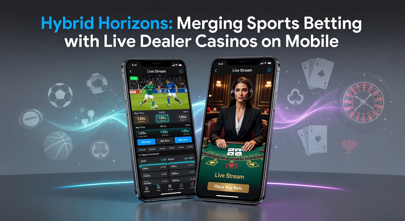 Mobile screen showing split interface with live soccer bet and blackjack dealer