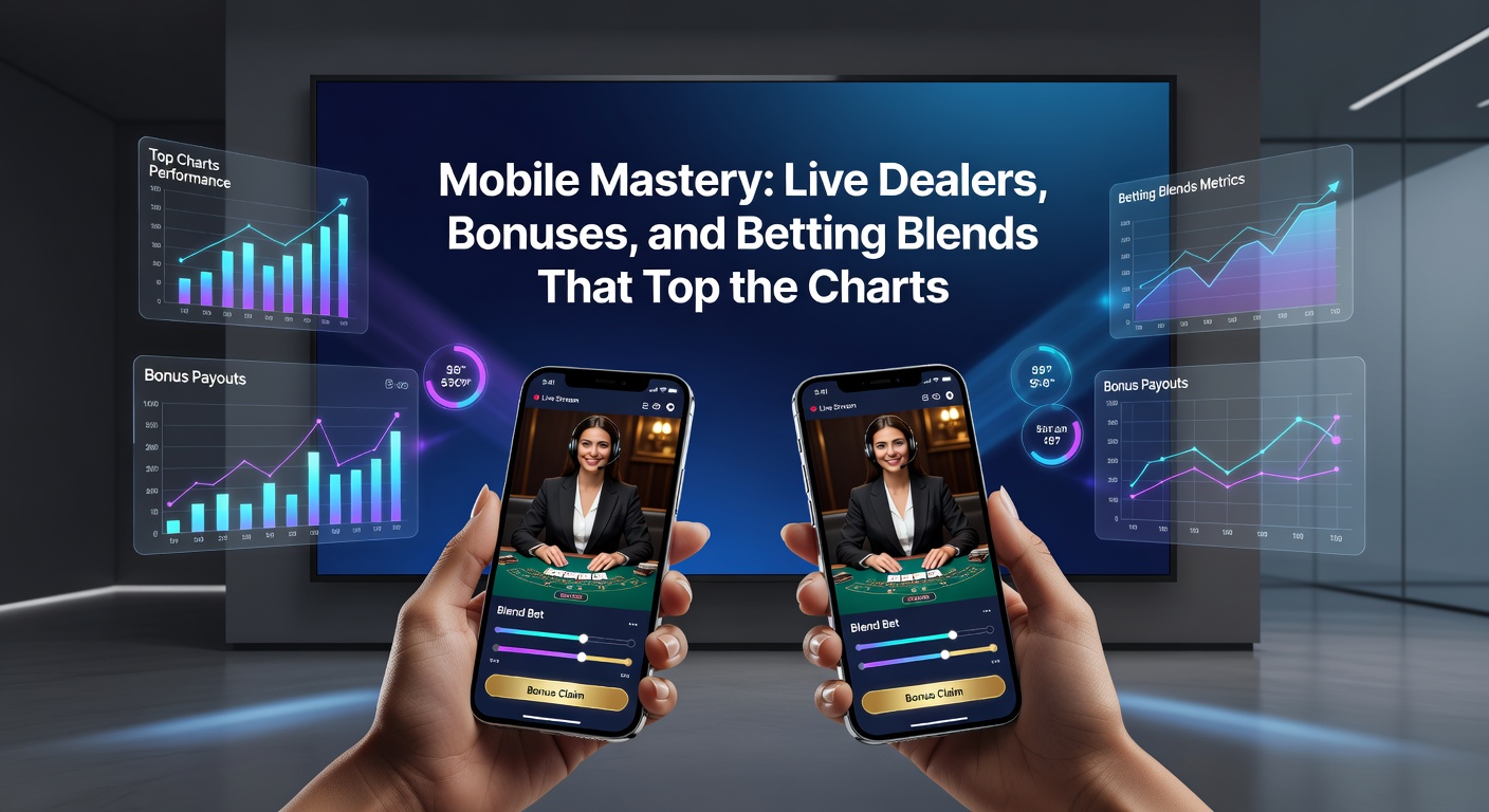 Collage of mobile betting blends showing sports odds alongside live poker tables and bonus wheels