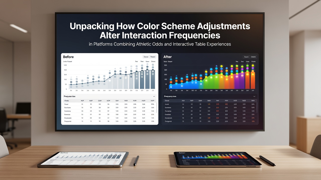Interface mockup showing color scheme variations on a hybrid sports betting and live dealer table platform